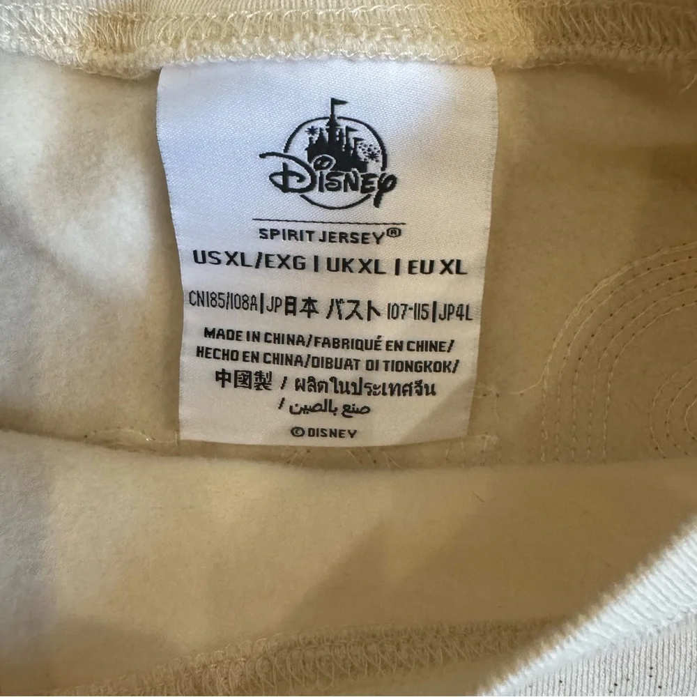 Walt Disney World Mickey Mouse Santa Pullover Christmas Spirit Jersey Size XL - Picture 4 of 9